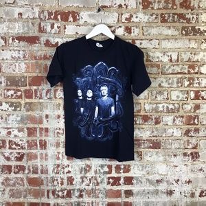 2010 Nickleback Tour t-shirt Blue Small